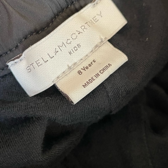 Stella McCartney Kids Black Parachute Pant - Picture 3 of 7